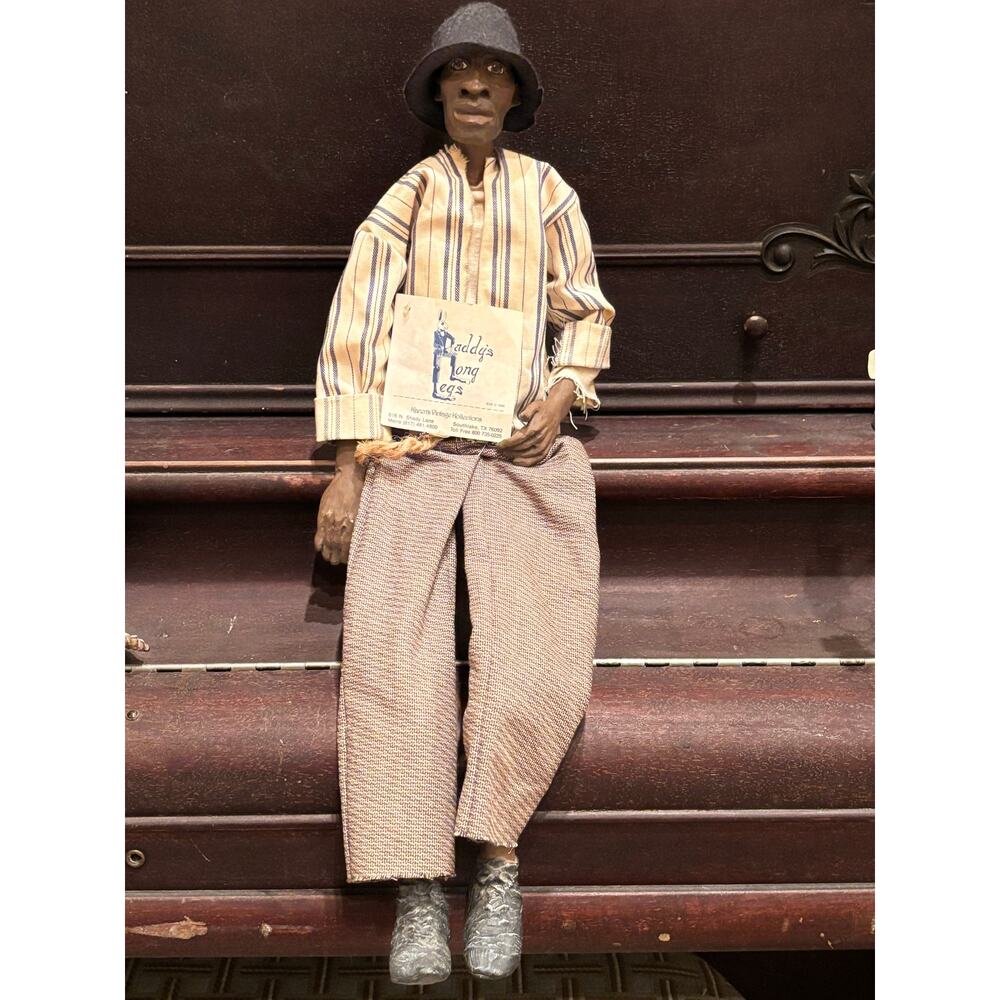 Pat Weeks “Daddy’s Long Legs” Folk Art Doll Karen’s Vintage Kollections 1990